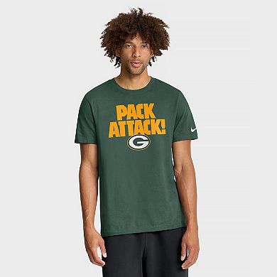 Men's Nike Green Green Bay Packers Local T-Shirt