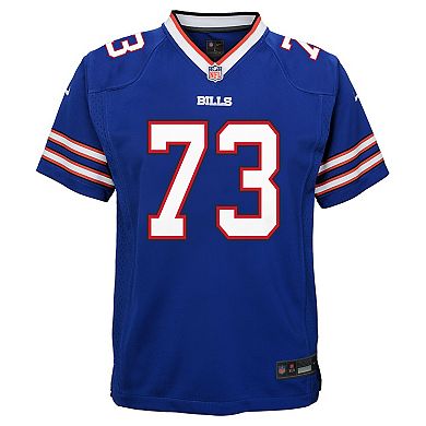 Youth Nike Dion Dawkins Royal Buffalo Bills Team Game Jersey