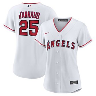 Women's Nike Travis d'Arnaud White Los Angeles Angels Home Replica Jersey
