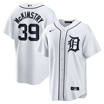 Men's Nike Zach McKinstry White Detroit Tigers Home Replica Jersey