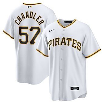 Men's Nike Bubba Chandler White Pittsburgh Pirates Home Replica Jersey