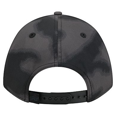 Men's New Era Gray Buffalo Bills Halftone Camo 9FORTY Hat