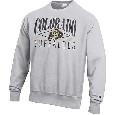 Men's Champion Gray Colorado Buffaloes Reverse Weave Fleece Sweatshirt