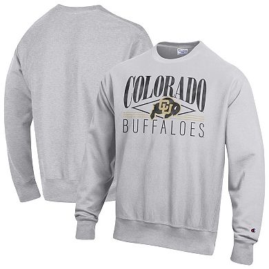 Men's Champion Gray Colorado Buffaloes Reverse Weave Fleece Sweatshirt