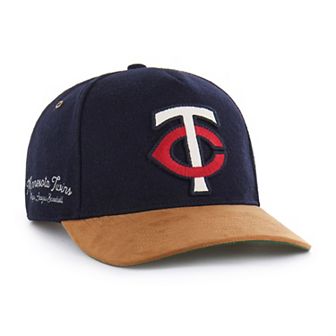 Men's '47 Navy Minnesota Twins Gold Age Hitch Adjustable Hat