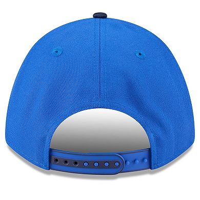 Men's New Era White/Blue Dallas Mavericks 2025 NBA Tip Off M-Crown A-Frame 9FORTY Adjustable Hat