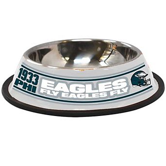 The Memory Company Philadelphia Eagles Vintage Bar Stainless Steel Pet Bowl