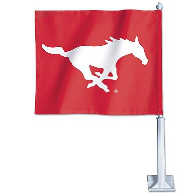 WinCraft SMU Mustangs Double-Sided Car Flag