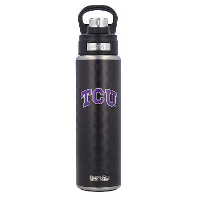 Tervis TCU Horned Frogs 24oz. Weave Stainless Steel Wide Mouth Bottle