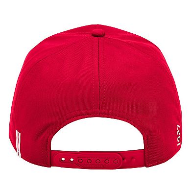 Men's Colosseum Red Houston Cougars Hits the Road Podium Adjustable Hat