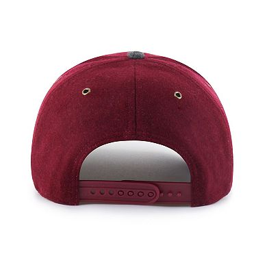 Unisex '47 Maroon Texas A&M Aggies Windowpane Plaid Collection Hitch Adjustable Hat