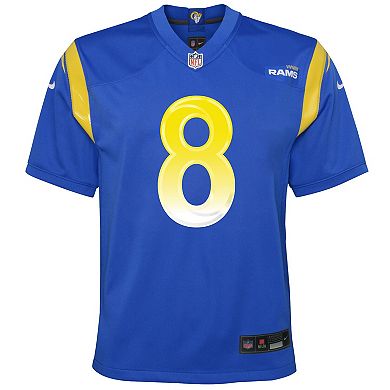 Youth Nike Jared Verse Royal Los Angeles Rams Team Game Jersey