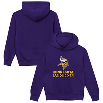 Toddler Outerstuff Purple Minnesota Vikings Back to Basics Hoodie
