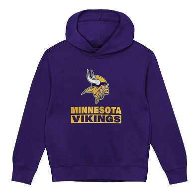 Toddler Outerstuff Purple Minnesota Vikings Back to Basics Hoodie