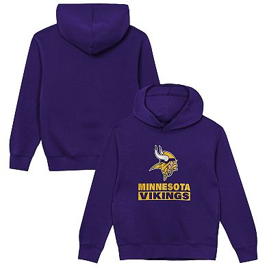 Toddler Outerstuff Purple Minnesota Vikings Back to Basics Hoodie