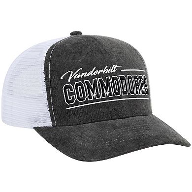 Unisex Colosseum Gray Vanderbilt Commodores Billy 2400 Adjustable Trucker Hat