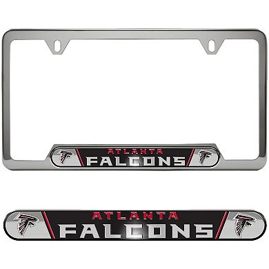 Logo Brands Atlanta Falcons Embossed License Plate Frame