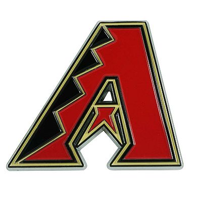 Logo Brands Arizona Diamondbacks Embossed Color Auto Emblem