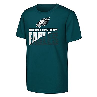 Youth Outerstuff Midnight Green Philadelphia Eagles Never Quit 2-Pack T-Shirt Set