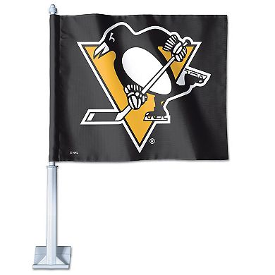 WinCraft Pittsburgh Penguins Double-Sided Car Flag