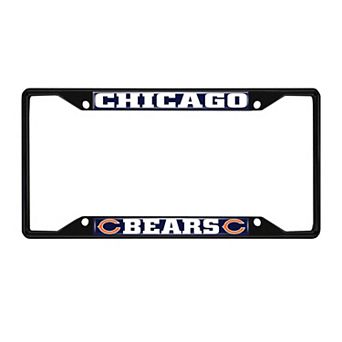 Logo Brands Chicago Bears License Plate Frame
