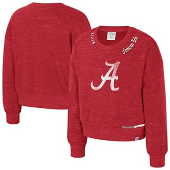 Girls Youth Colosseum Crimson Alabama Crimson Tide Just a Minute Sweatshirt