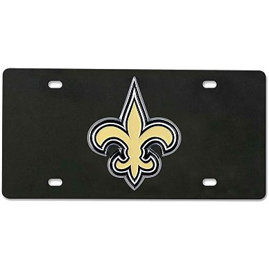 Logo Brands New Orleans Saints Diecast License Plate