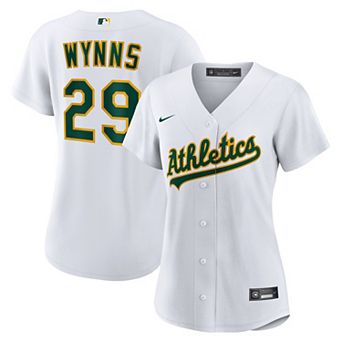 Women's Nike Austin Wynns White Athletics Home Replica Jersey