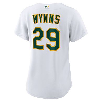 Women's Nike Austin Wynns White Athletics Home Replica Jersey
