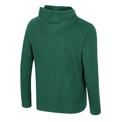 Men's Colosseum Green Michigan State Spartans Simoleans Washed Hoodie