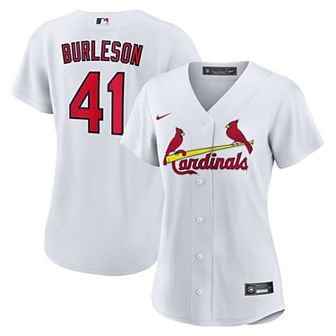 Women's Nike Alec Burleson White St. Louis Cardinals Home Replica Jersey