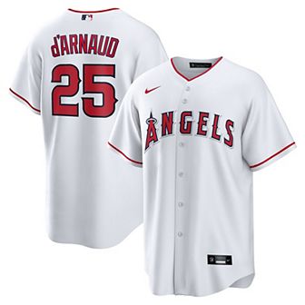 Men's Nike Travis d'Arnaud White Los Angeles Angels Home Replica Jersey