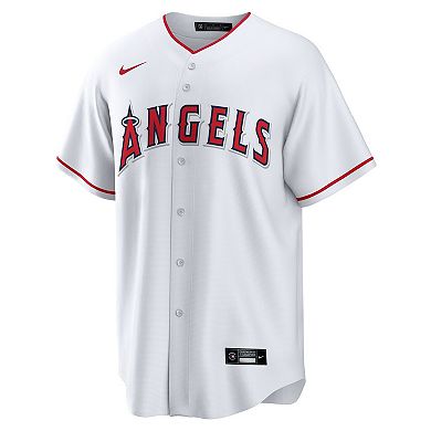 Men's Nike Travis d'Arnaud White Los Angeles Angels Home Replica Jersey