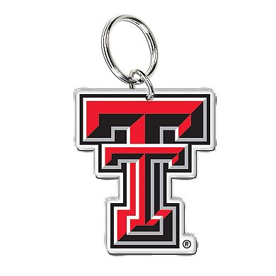 WinCraft Texas Tech Red Raiders Premium Acrylic Core Key Ring