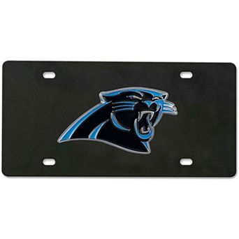 Logo Brands Carolina Panthers Diecast License Plate