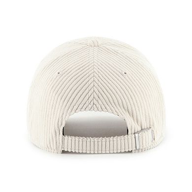 Unisex '47 Cream Cal Bears Luminance Mellow Clean Up Adjustable Hat