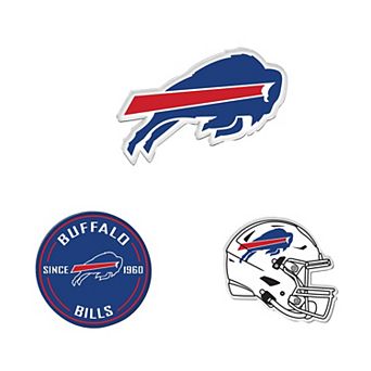 WinCraft Buffalo Bills 3-Pack Premium Fridge Magnet Set