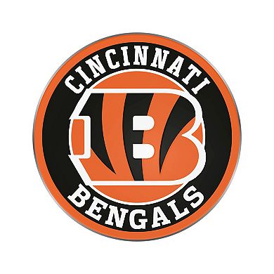 Logo Brands Cincinnati Bengals Embossed Color Auto Emblem