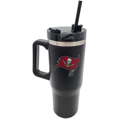 Pegasus Tampa Bay Buccaneers 60" x 70" Logo Blanket and 30oz Stainless Steel Tumbler Combo