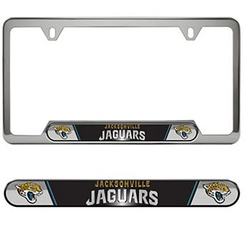 Logo Brands Jacksonville Jaguars Embossed License Plate Frame