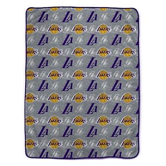 Pegasus Los Angeles Lakers 66" x 95" Oversized Logo Roll Ultra Cozy Blanket