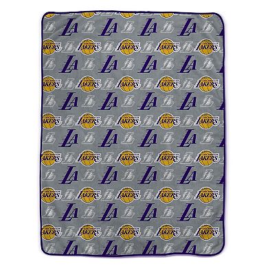 Pegasus Los Angeles Lakers 66" x 95" Oversized Logo Roll Ultra Cozy Blanket