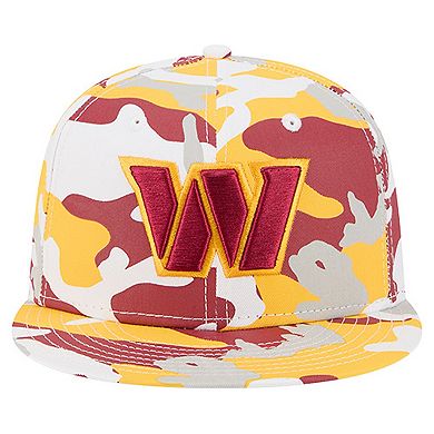 Men's New Era Gold/Burgundy Washington Commanders 59FIFTY Fitted Hat