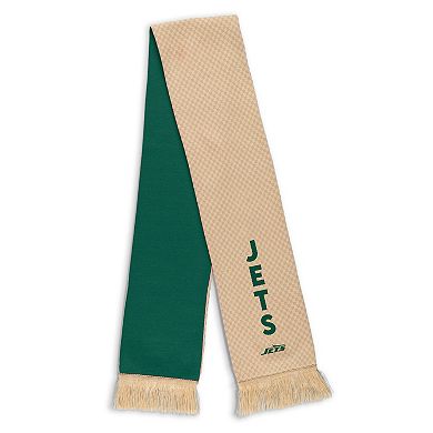Women's WEAR by Erin Andrews New York Jets Tonal Microcheck Scarf & Glove Set