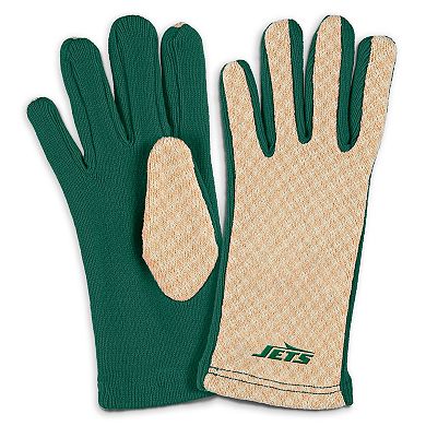Women's WEAR by Erin Andrews New York Jets Tonal Microcheck Scarf & Glove Set
