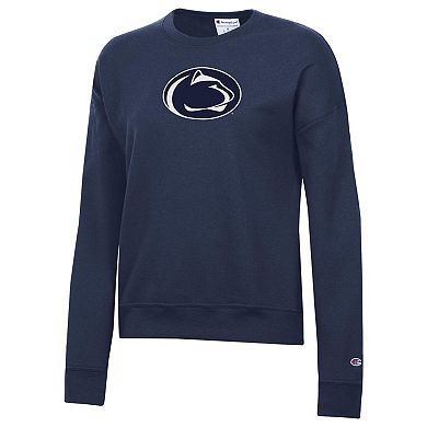 Women's Champion Navy Penn State Nittany Lions Powerblend Sweatshirt