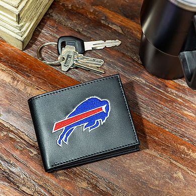 Buffalo Bills Synthetic Leather Embroidered Bifold Wallet