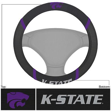 Logo Brands Kansas State Wildcats Steering Wheel Cover