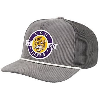 Men's Colosseum Gray LSU Tigers Where's My Hat Podium Adjustable Trucker Hat