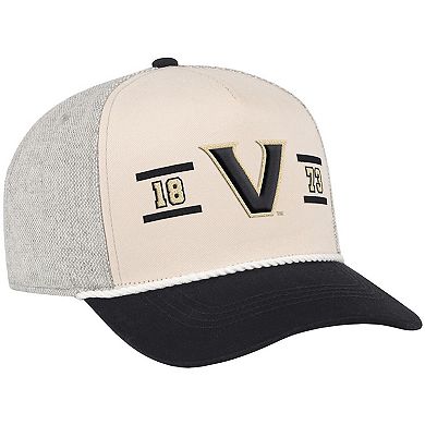 Men's Colosseum Natural Vanderbilt Commodores Frank Podium Adjustable Hat